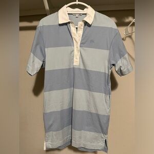 Uniqlo x JW Anderson Striped Polo Short Sleeve Dress